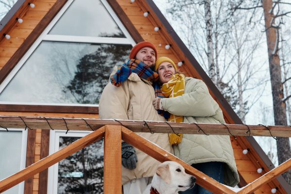 Celebre o Amor em um Chalé nas Montanhas